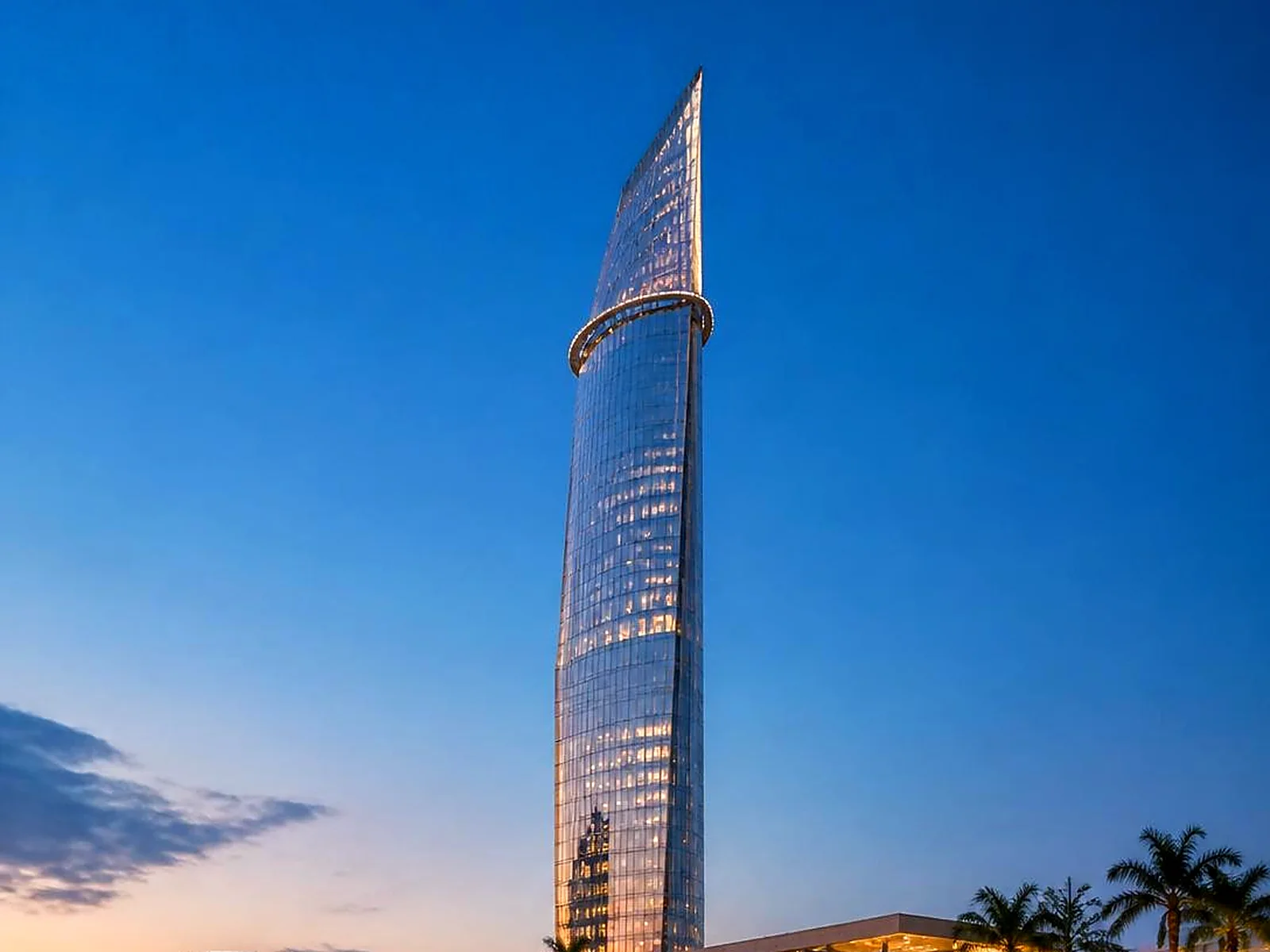 Ilustración de la zona de El Triángulo Las Ánimas con su torre